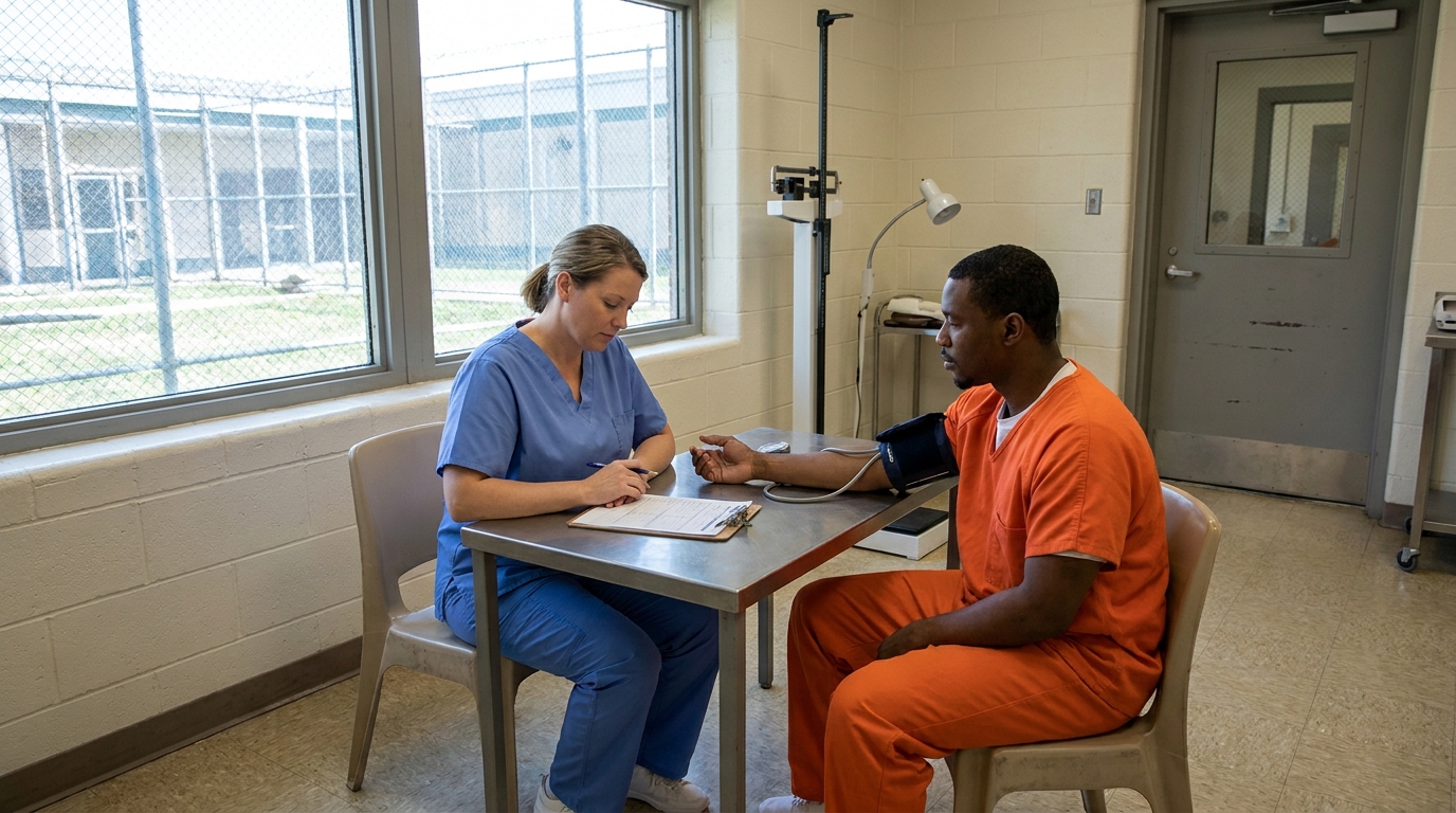 How Does Medical Intake Screening Work in a County Jail?